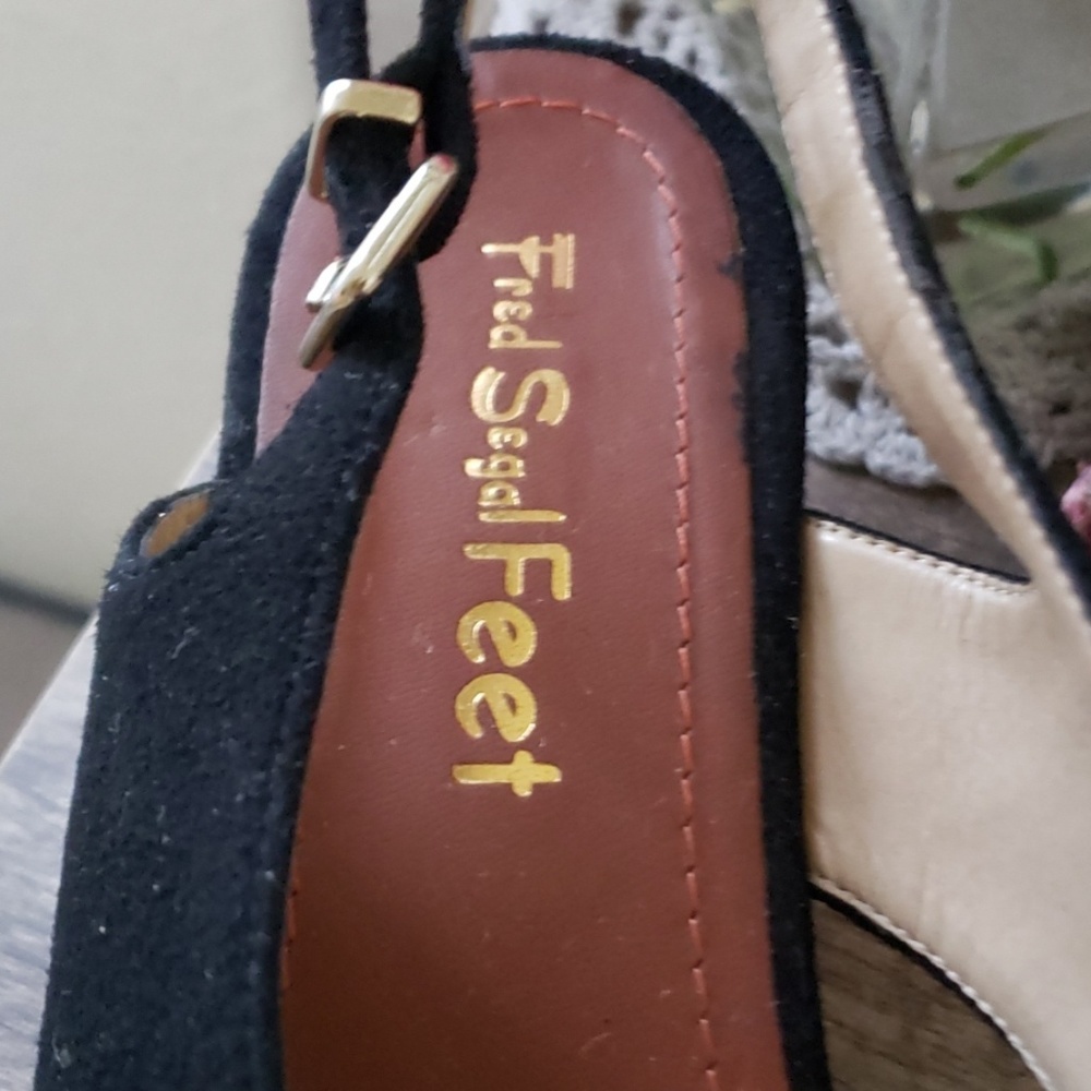 Fred Segal Feet platform sandal Y2k Style - Picture 3 of 5